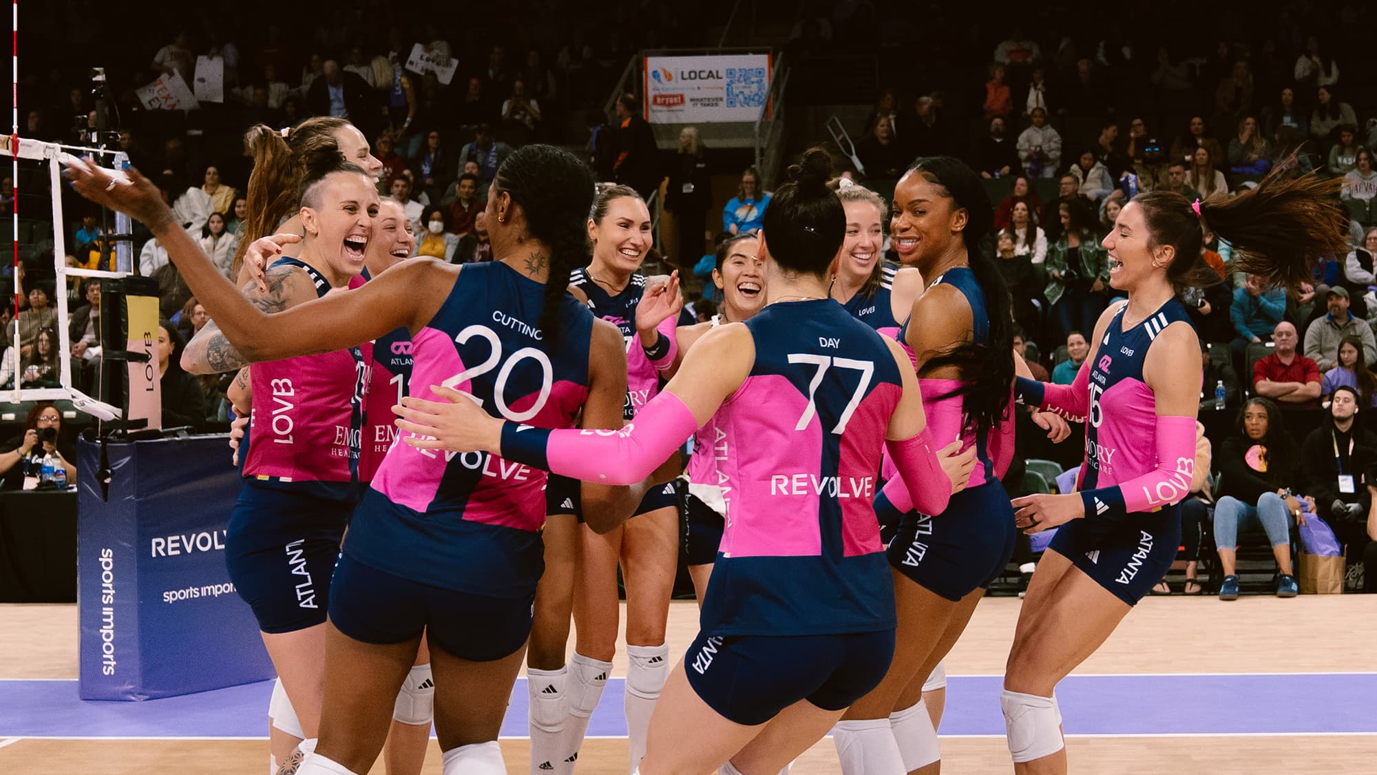 LOVB Atlanta Volleyball Rallies for First Win