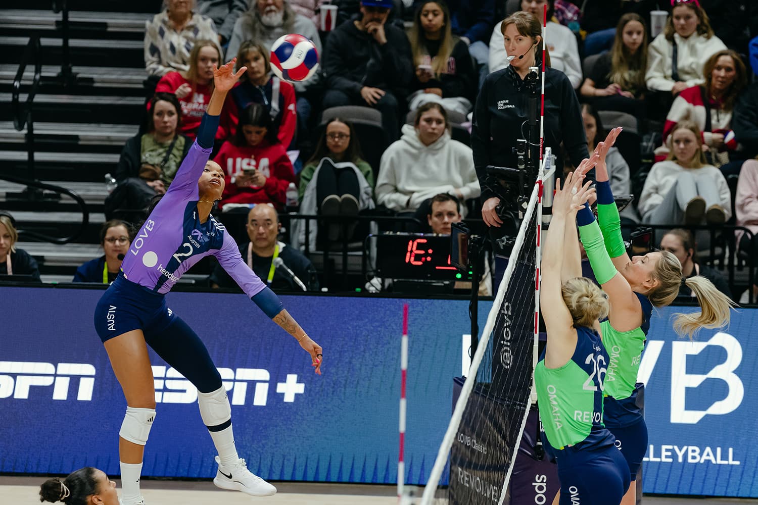 Match Recap | LOVB Classic Third-Place Match: Omaha vs. Austin| February 16, 2025