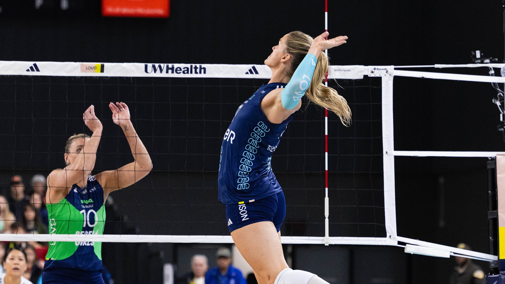 Annie Drews Schumacher erupts to help LOVB Madison snap streak