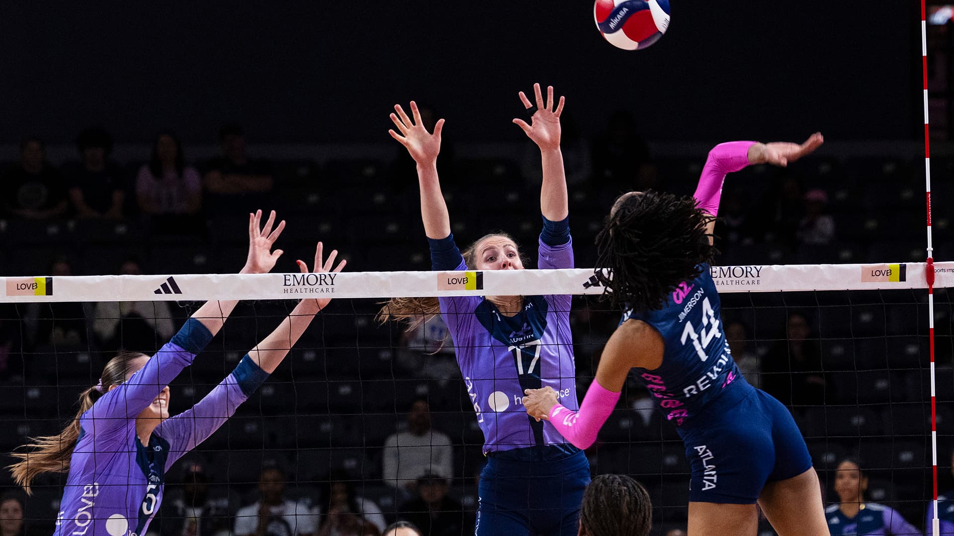 Fantastic four-setters close out LOVB Atlanta’s 2025 home slate