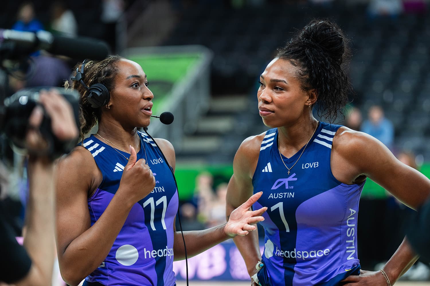Chiaka Ogbogu and Khat Bell post-match Interview, March 21 at LOVB Omaha
