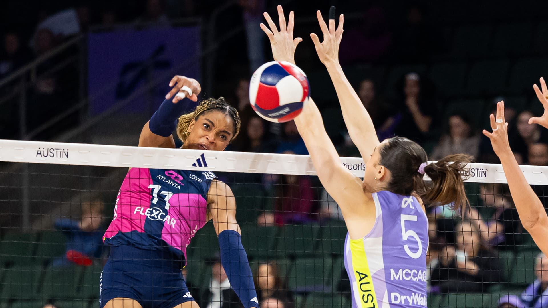 Atlanta Falls to Austin in Five Sets