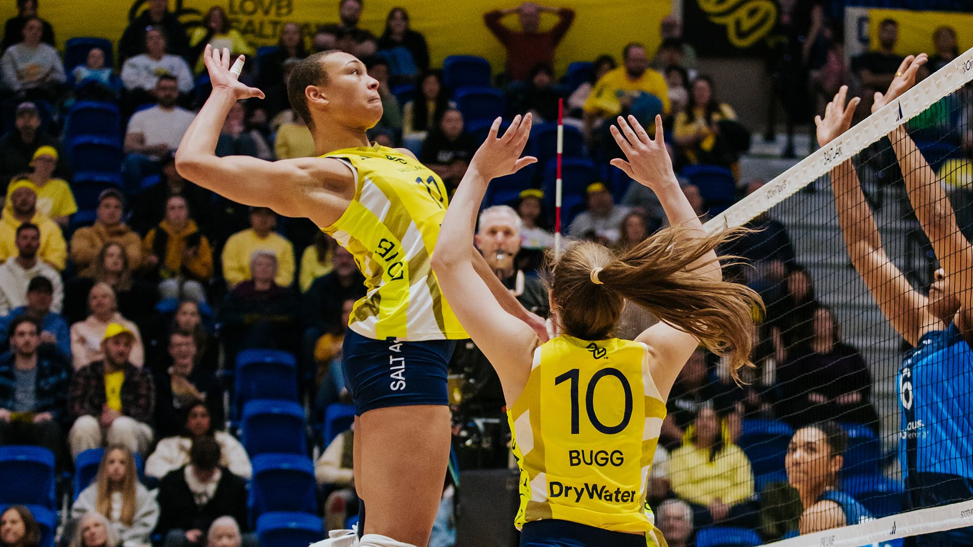 LOVB Houston halts Salt Lake’s streak in four-set battle