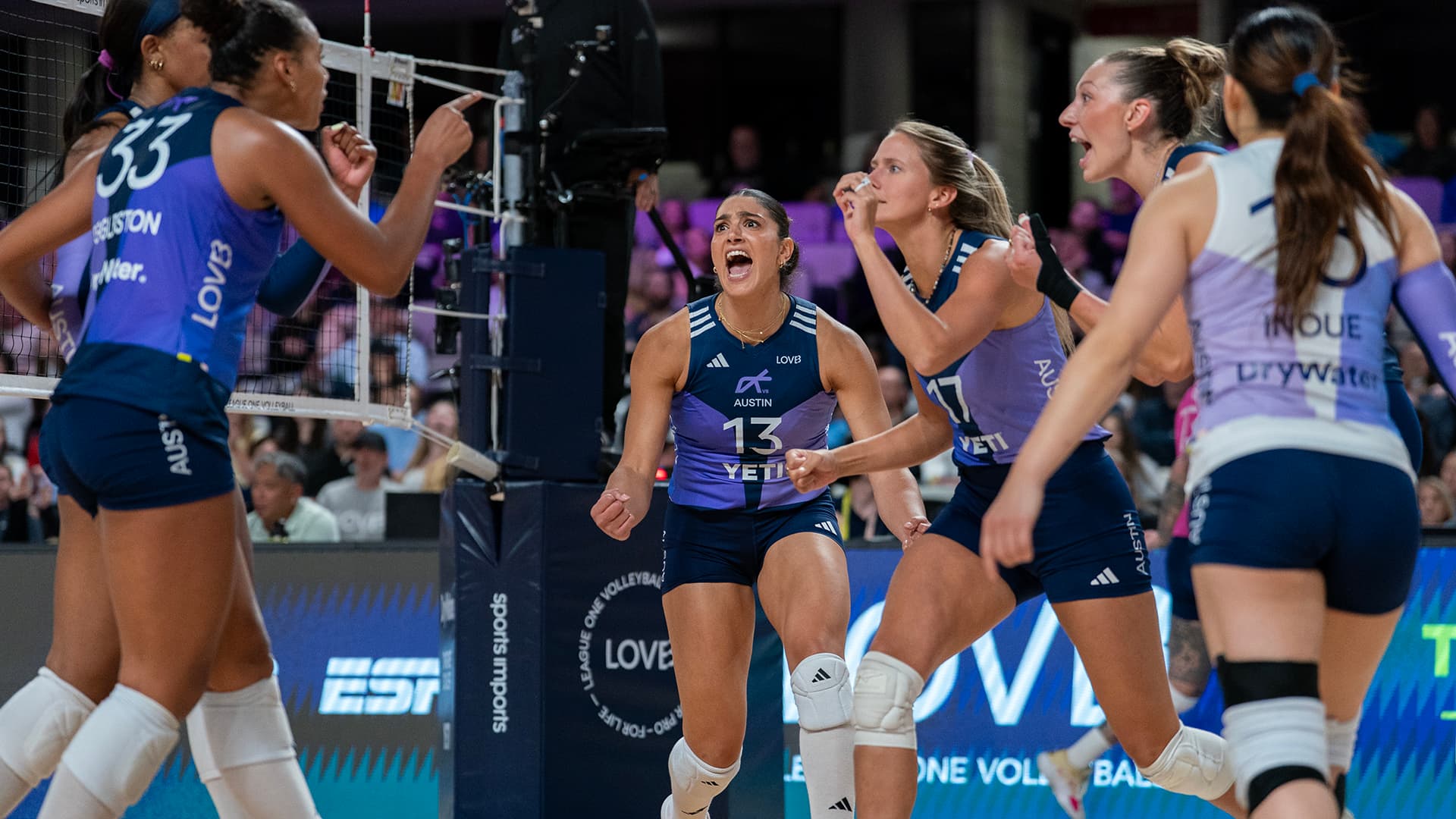 LOVB Austin Advances to Championship in Golden Set Thriller