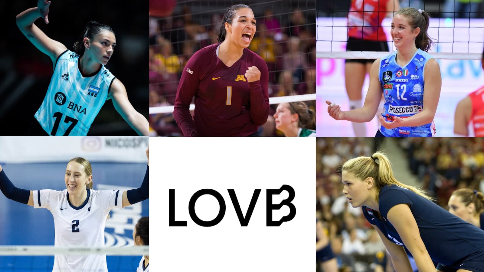 LOVB Pro goes for the gold with signings of Madi Bugg, Daly Santana, Heather Gneiting, Candelaria Herrera and Morgan Miller