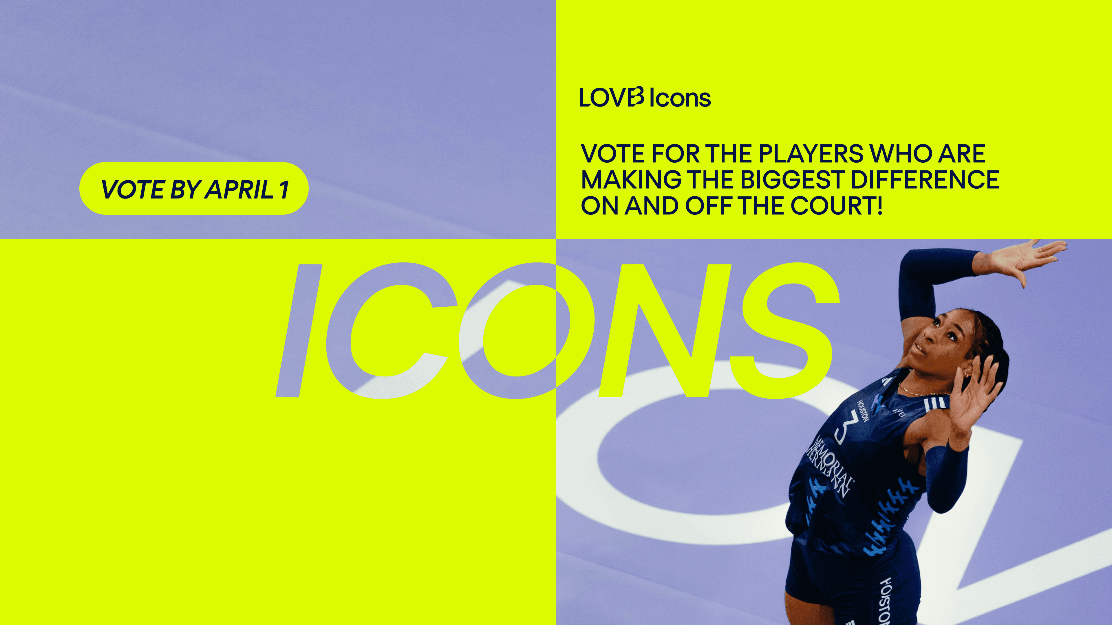 LOVB Icons: Vote for the All-Stars of League One Volleyball 