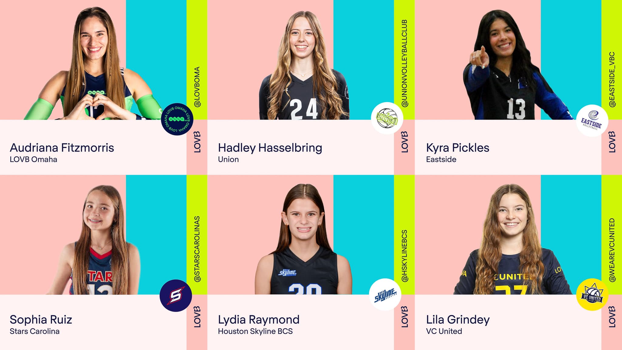 February 2025 Athletes of the Month