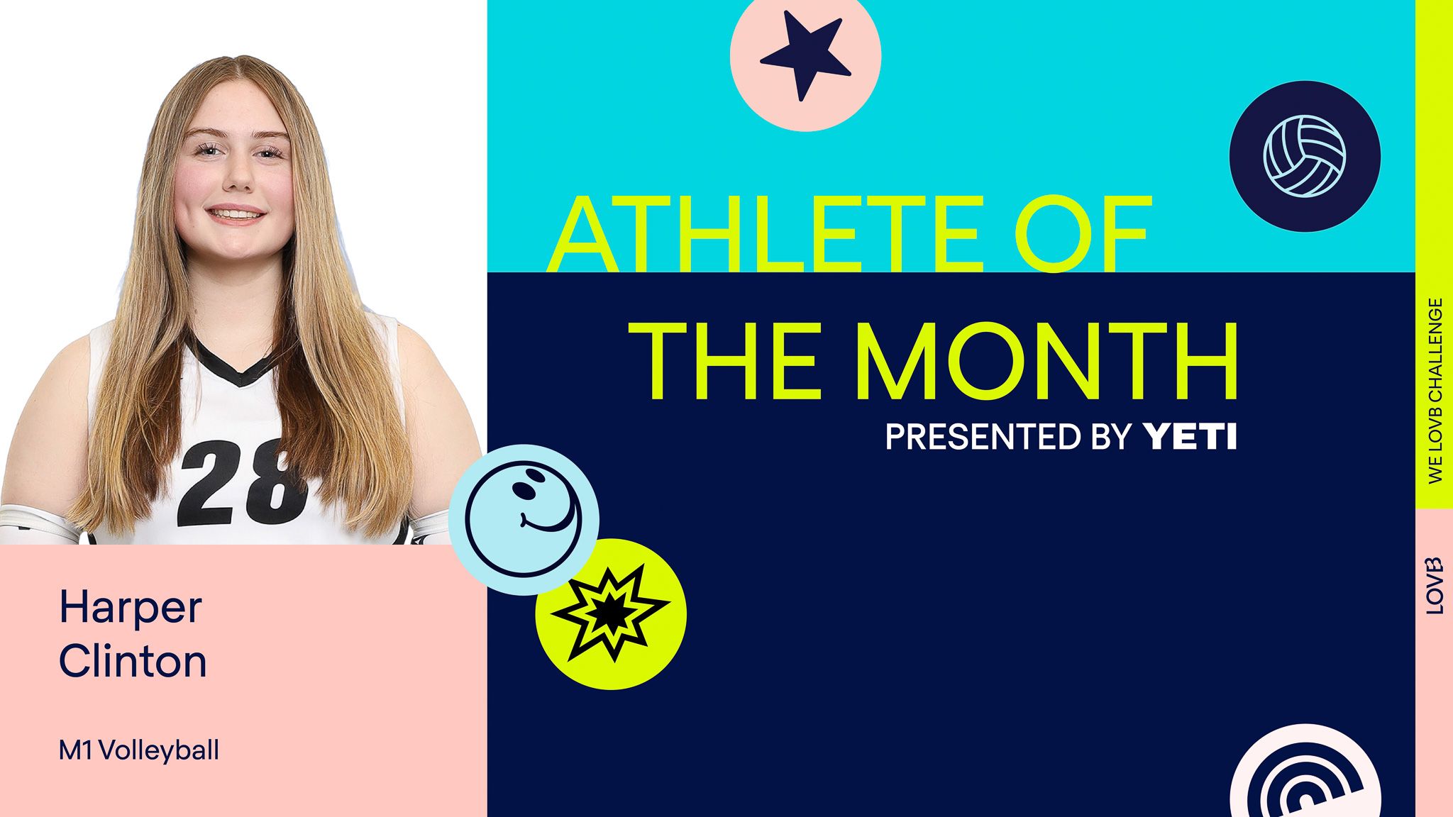2026 March LOVB Athletes of the Month Presented by YETI