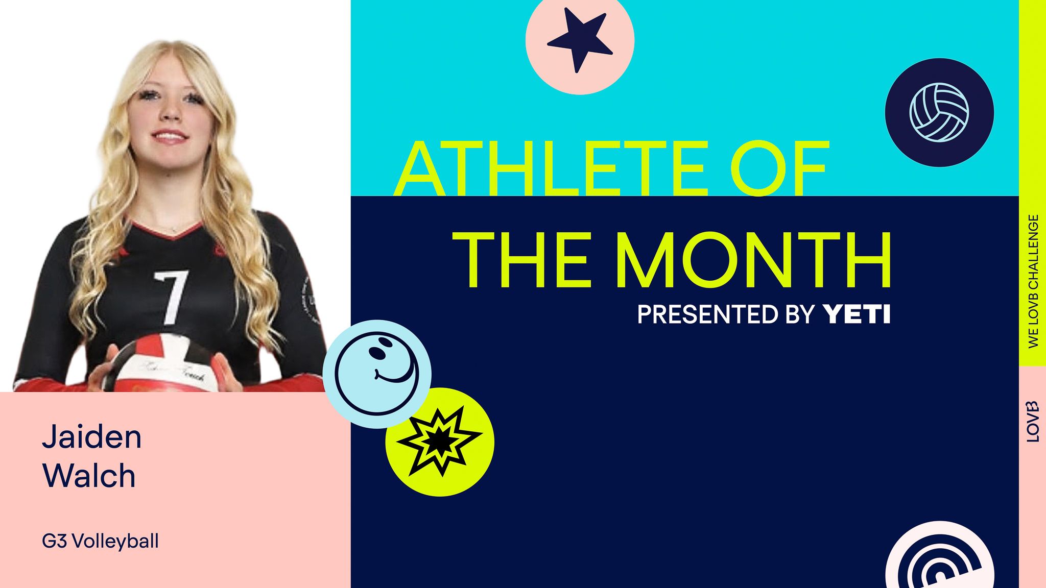 2026 March LOVB Athletes of the Month Presented by YETI