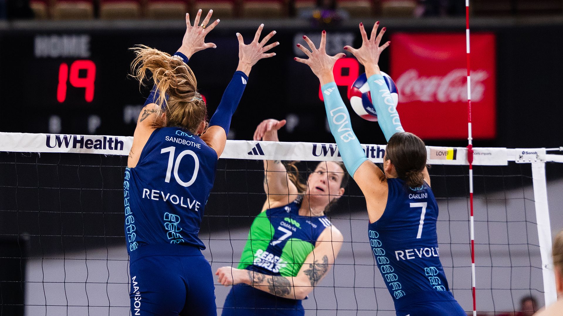 Ultra-efficient LOVB Madison wins, climbs leaderboard