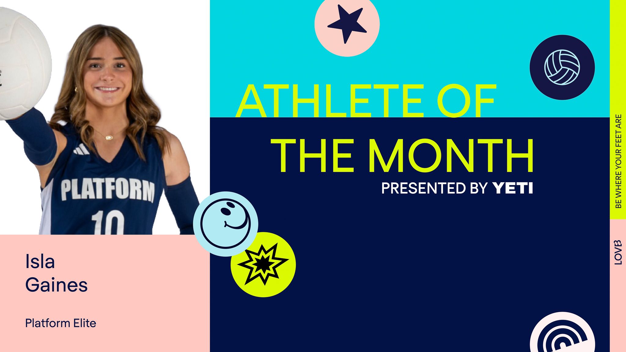 2026 April LOVB Athletes of the Month Presented by YETI