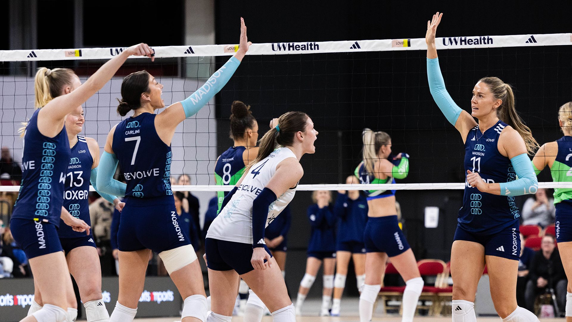 Annie Drews Schumacher erupts to help LOVB Madison snap streak