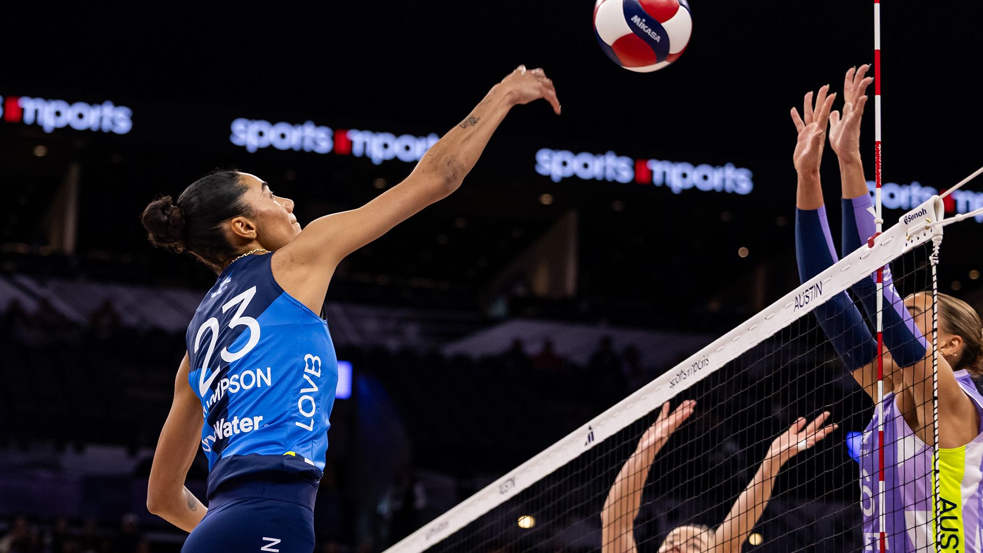 Carol, Jordan Thompson Named LOVB Players of the Week