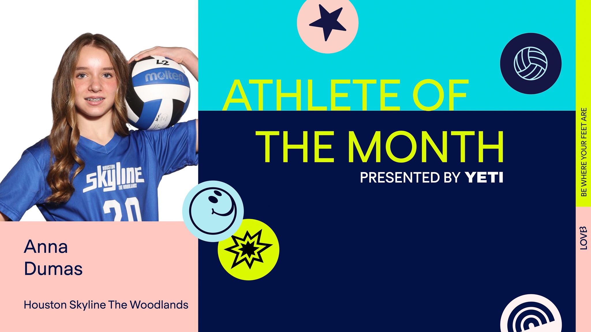 2026 April LOVB Athletes of the Month Presented by YETI