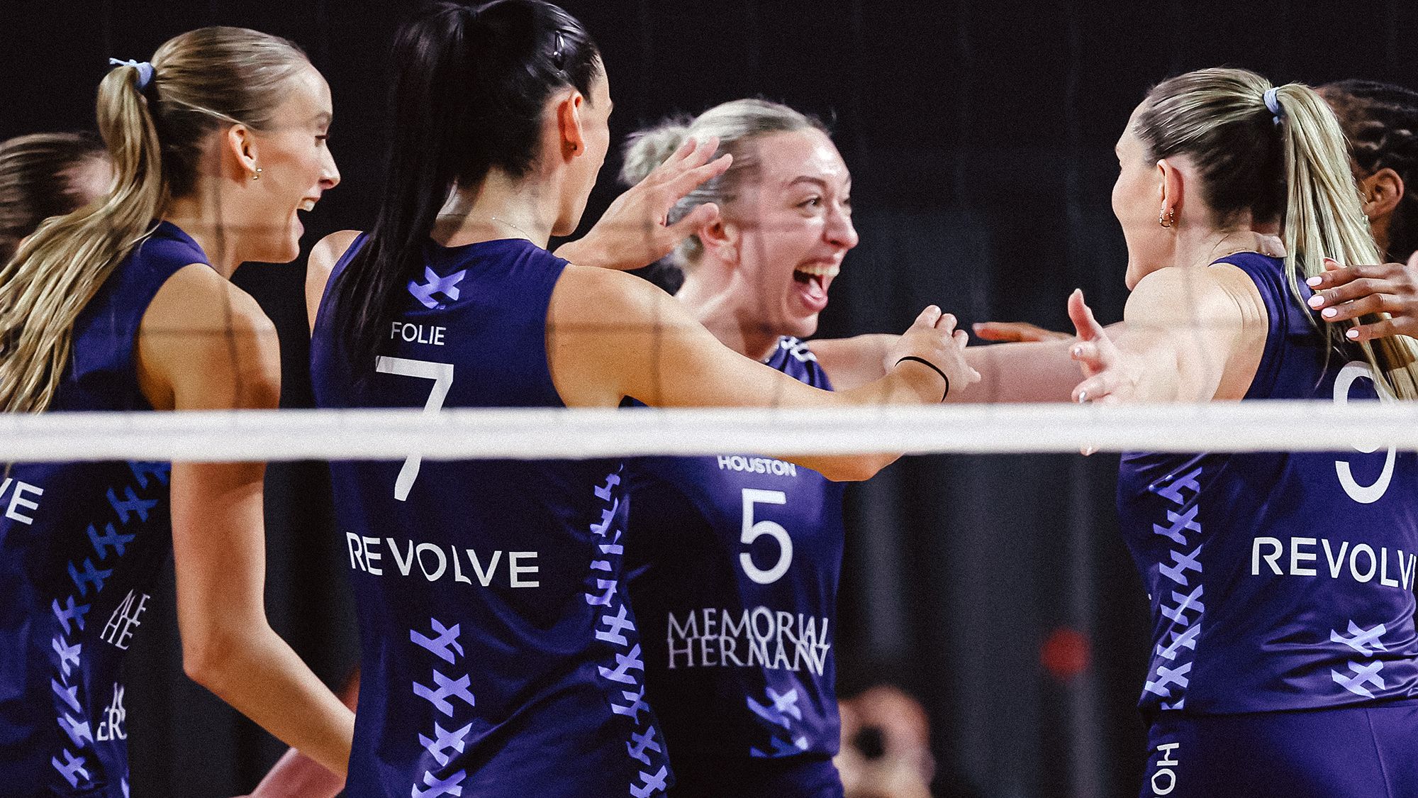 LOVB Houston Rallies for Reverse Sweep Victory in Team’s Inaugural Match